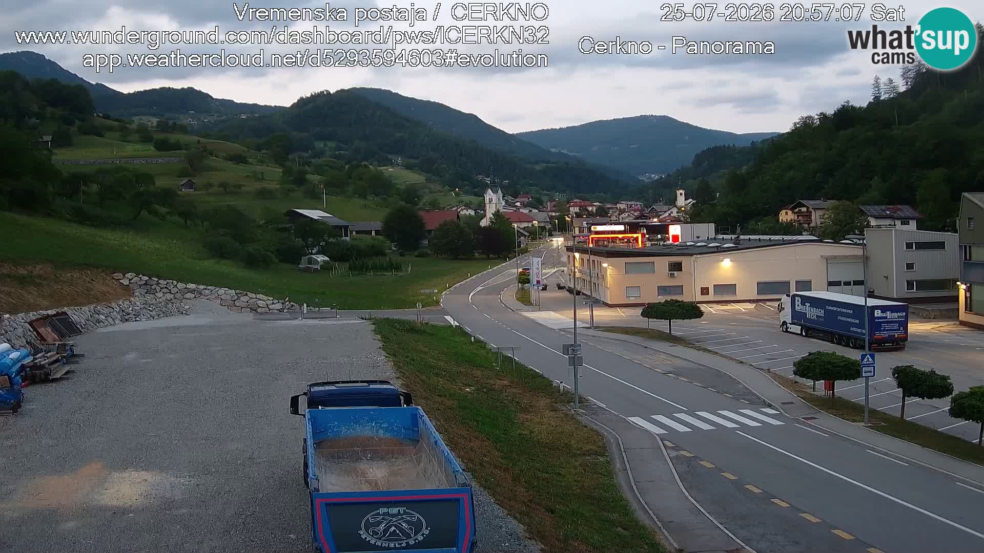 Cerkno Stadteingang Live-Webcam