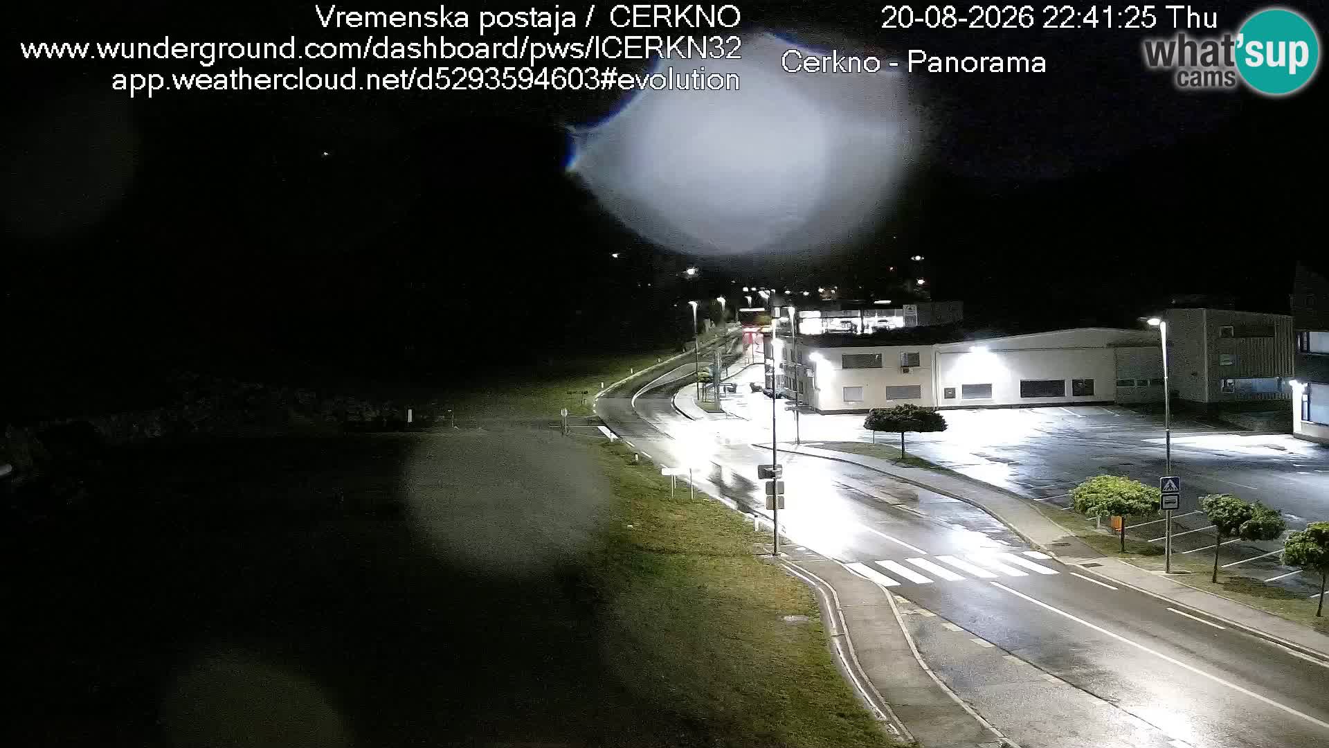 Cerkno Stadteingang Live-Webcam