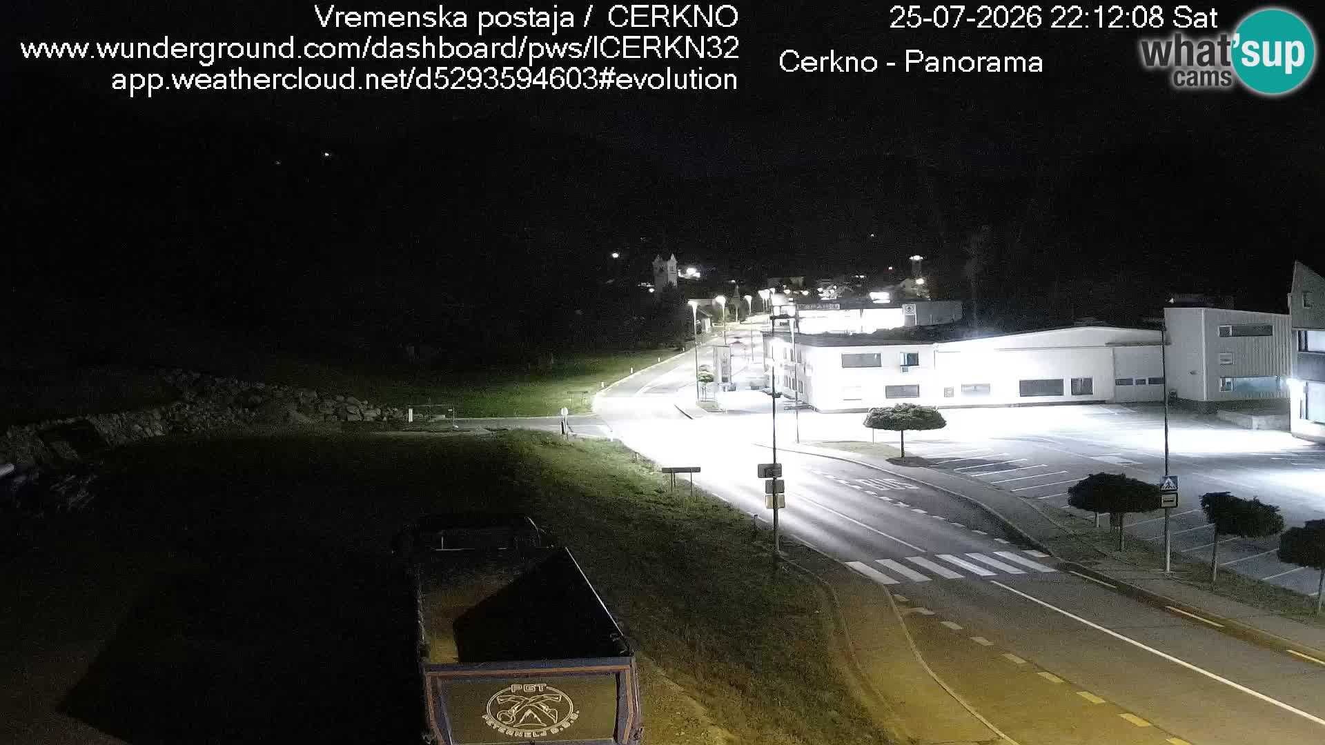 Webcam Ingresso Città di Cerkno
