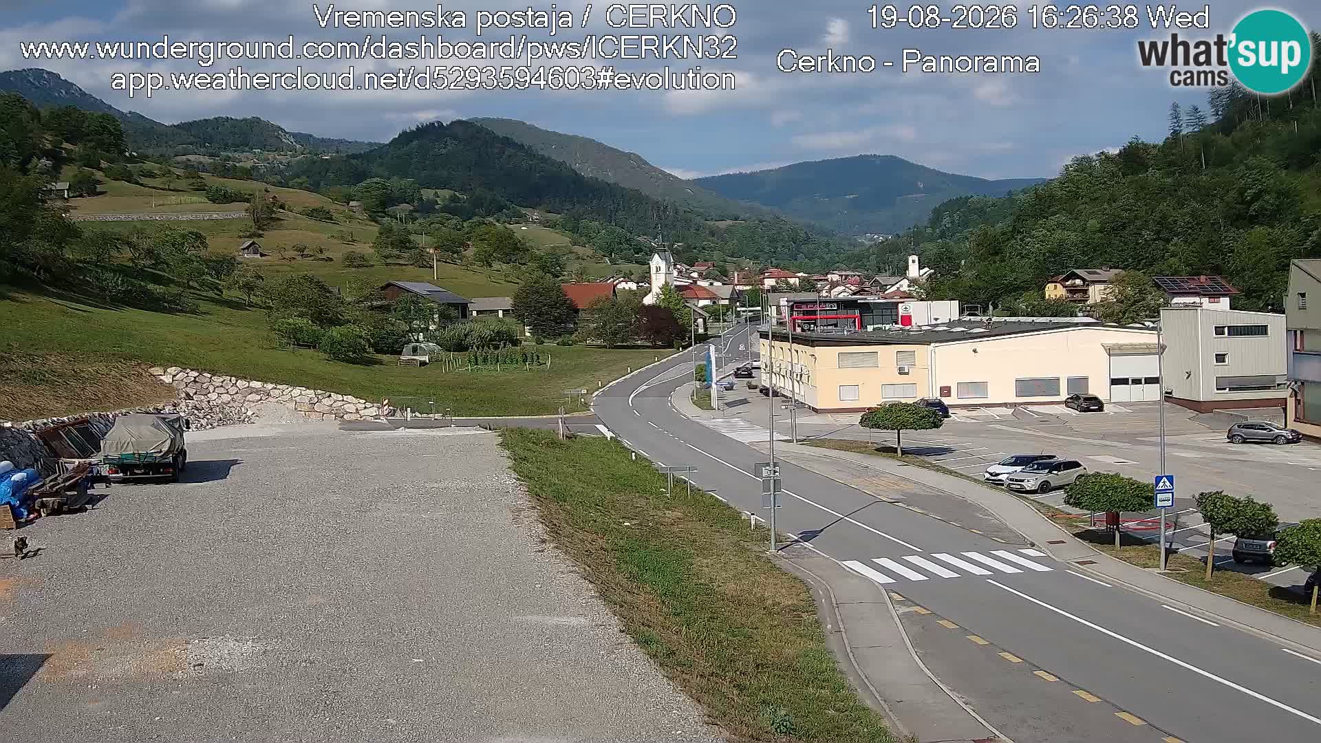 Cerkno vhod v mesto
