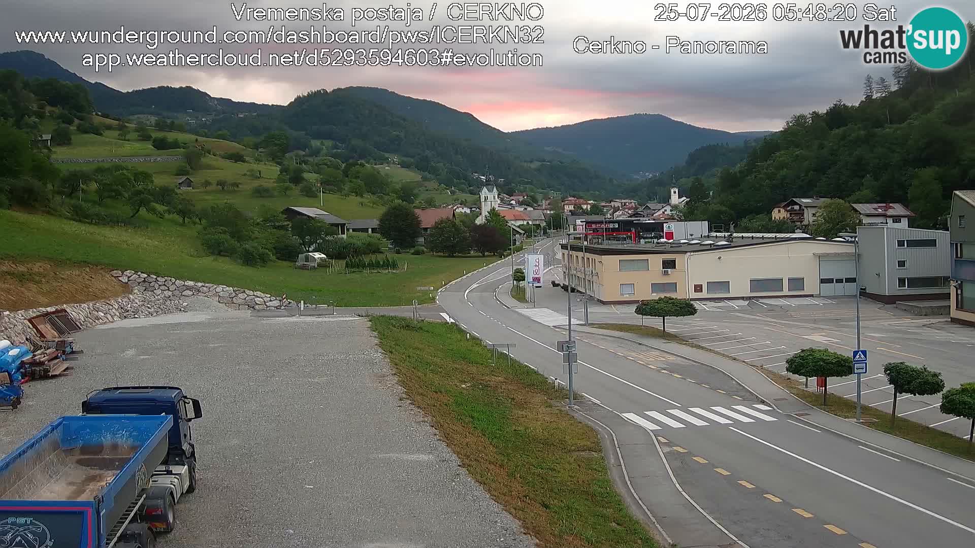 Webcam Ingresso Città di Cerkno