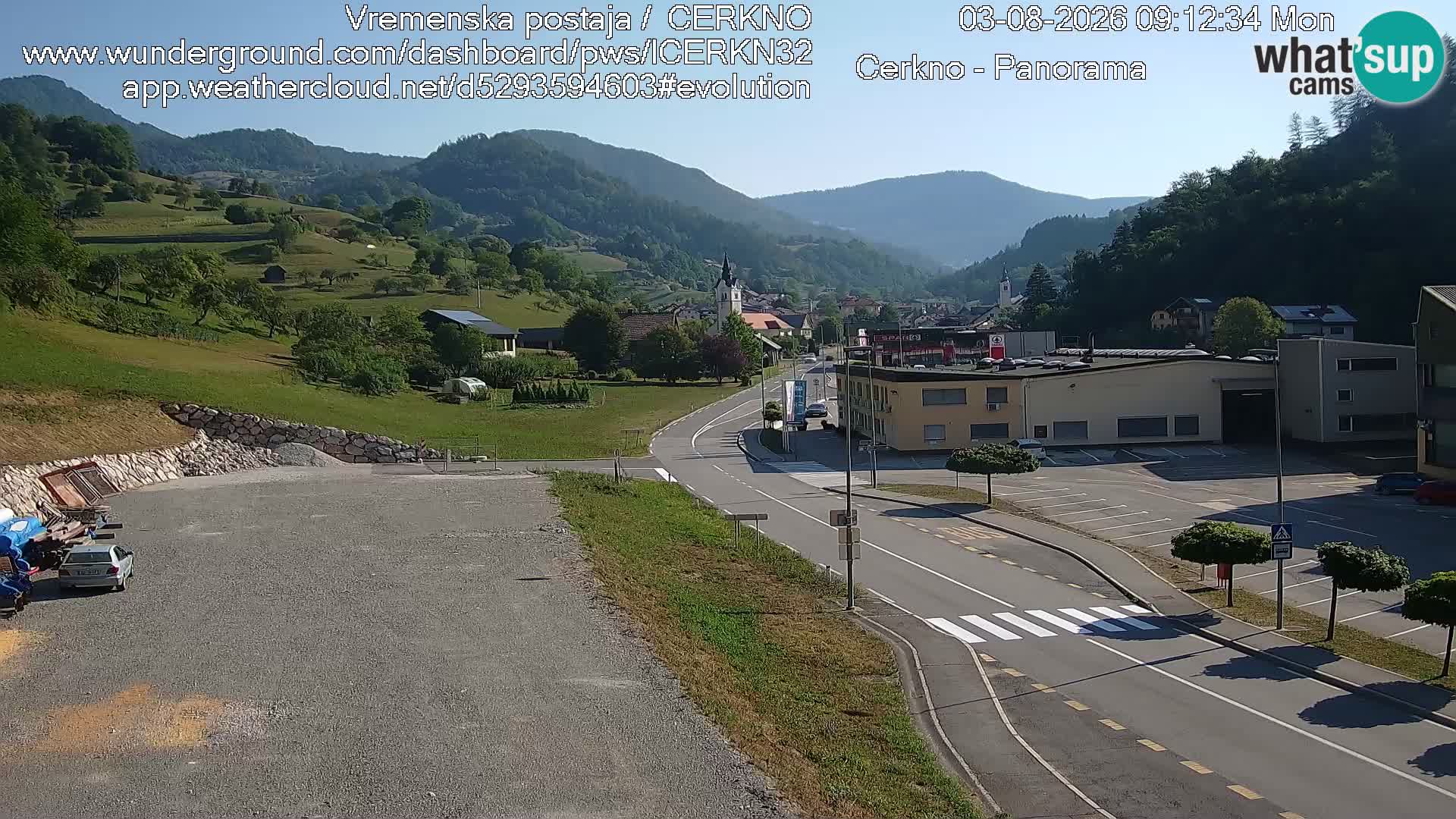 Cerkno vhod v mesto