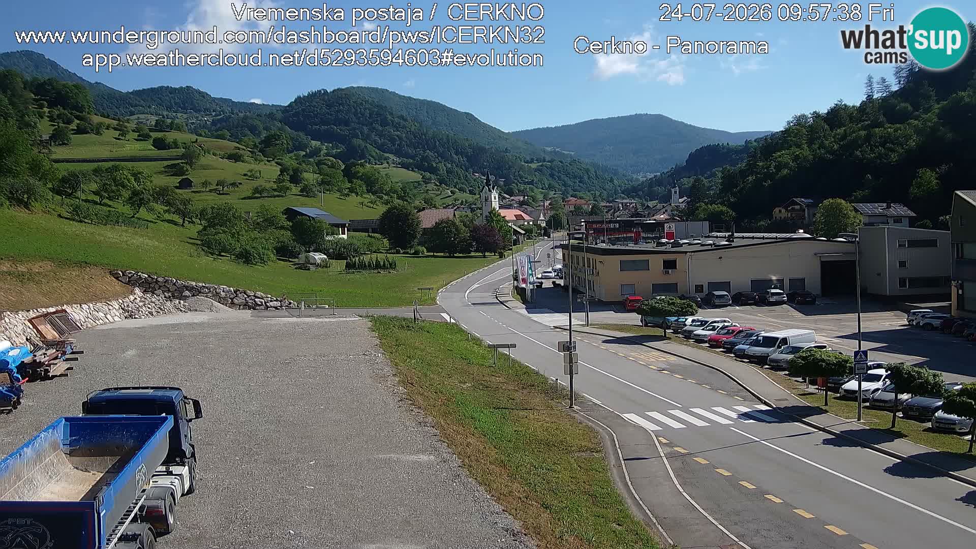 Cerkno vhod v mesto