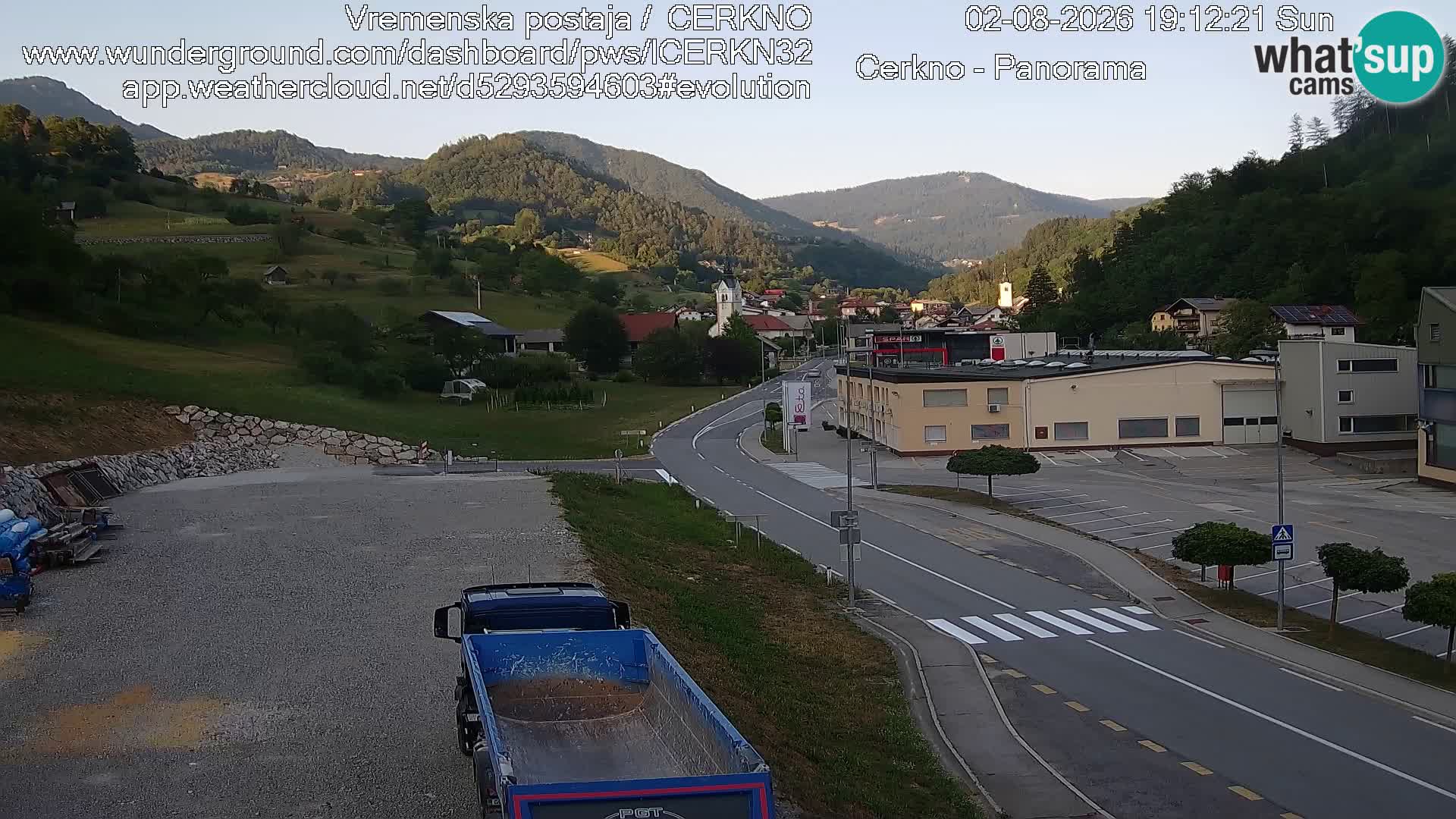 Webcam Ingresso Città di Cerkno