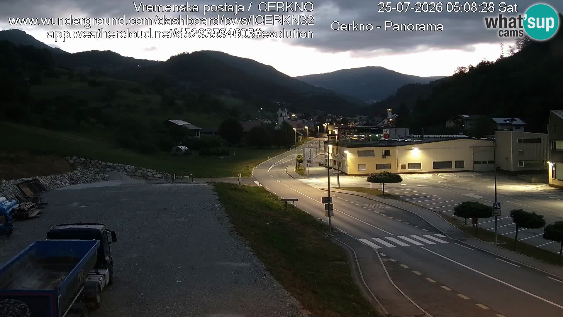 Webcam Ingresso Città di Cerkno