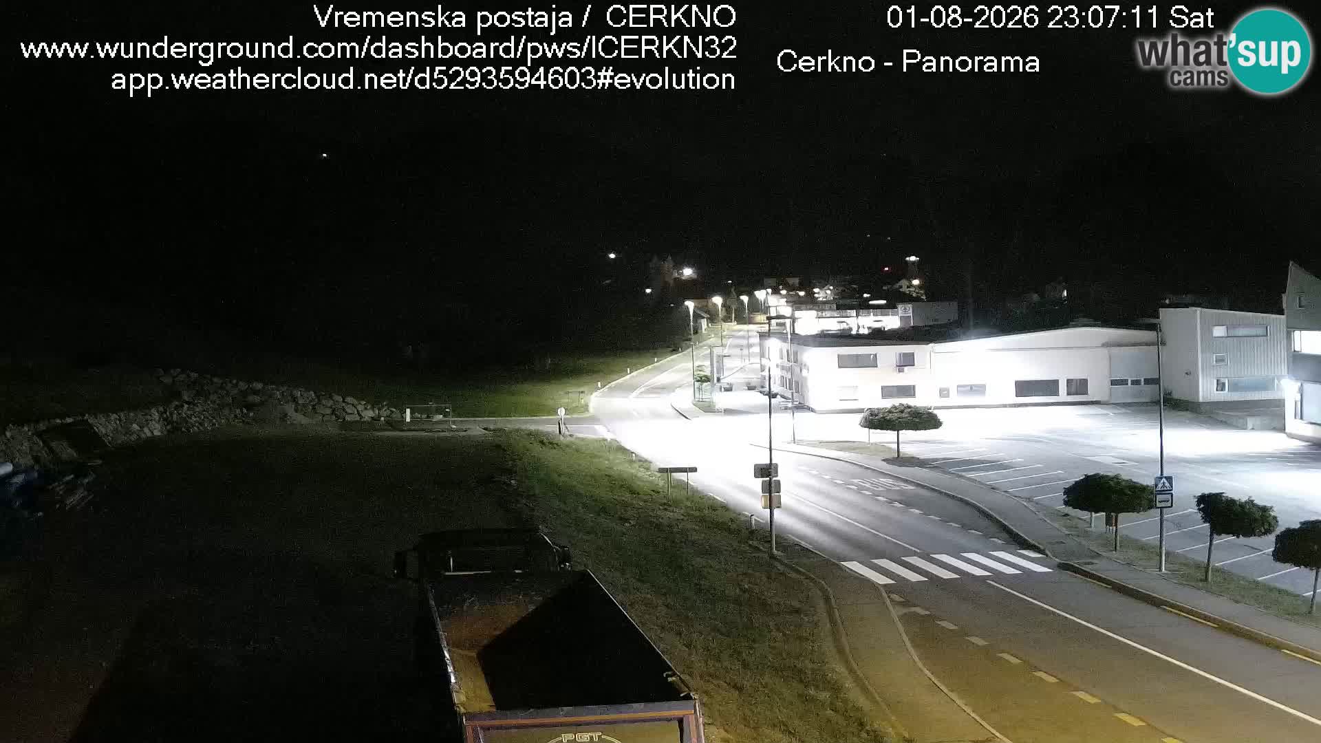 Cerkno ulaz u grad – Kamera uživo