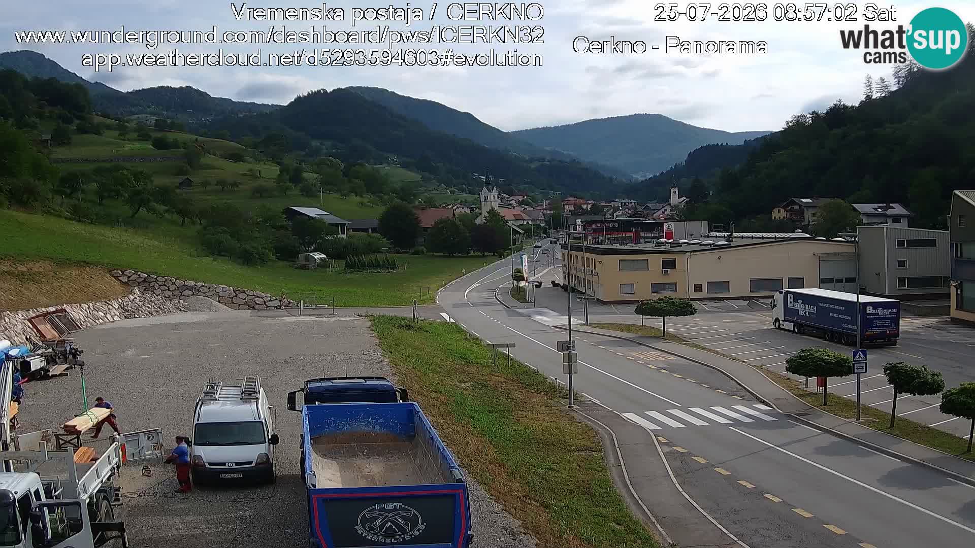Cerkno vhod v mesto