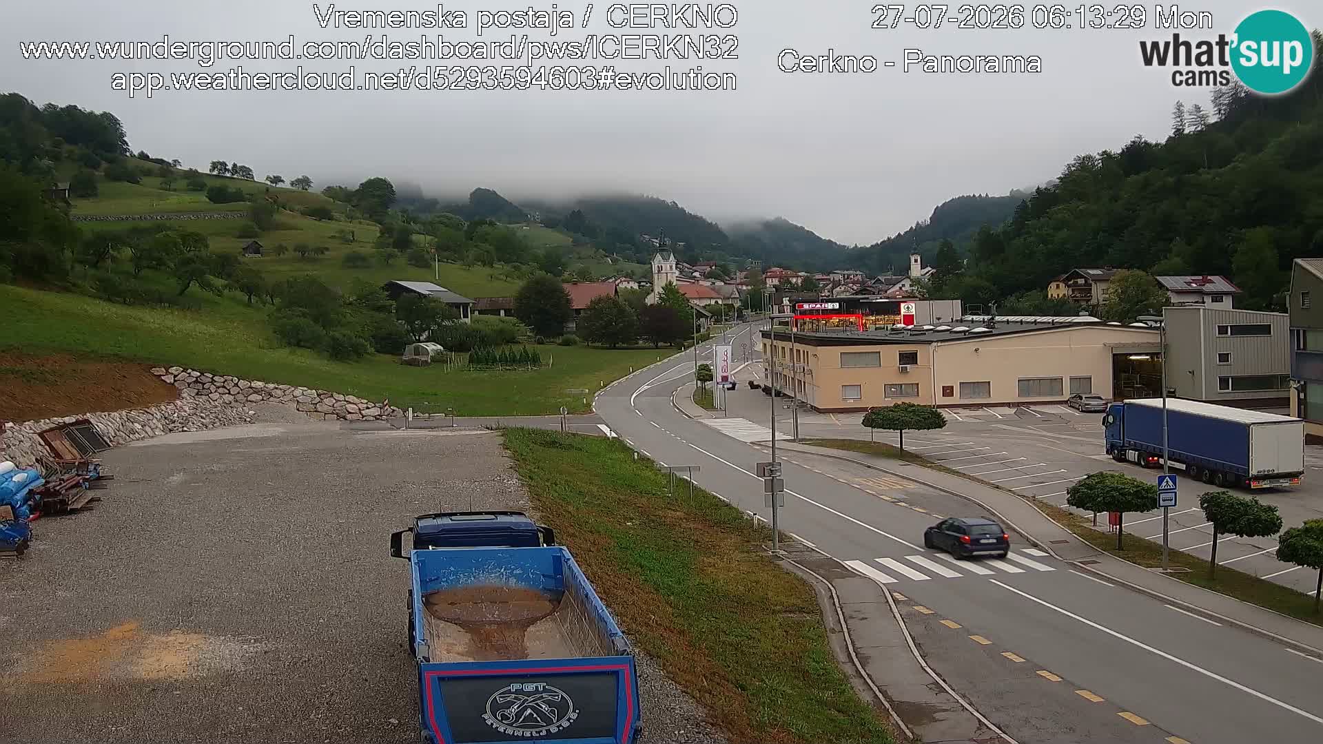 Webcam Ingresso Città di Cerkno