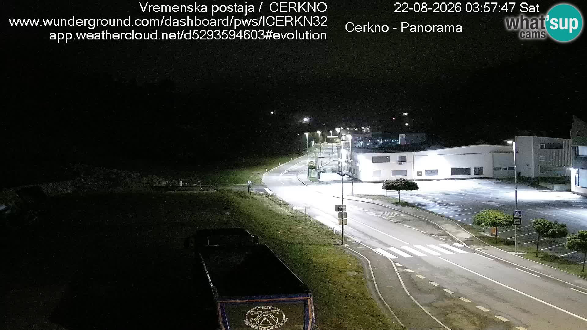Cerkno ulaz u grad – Kamera uživo