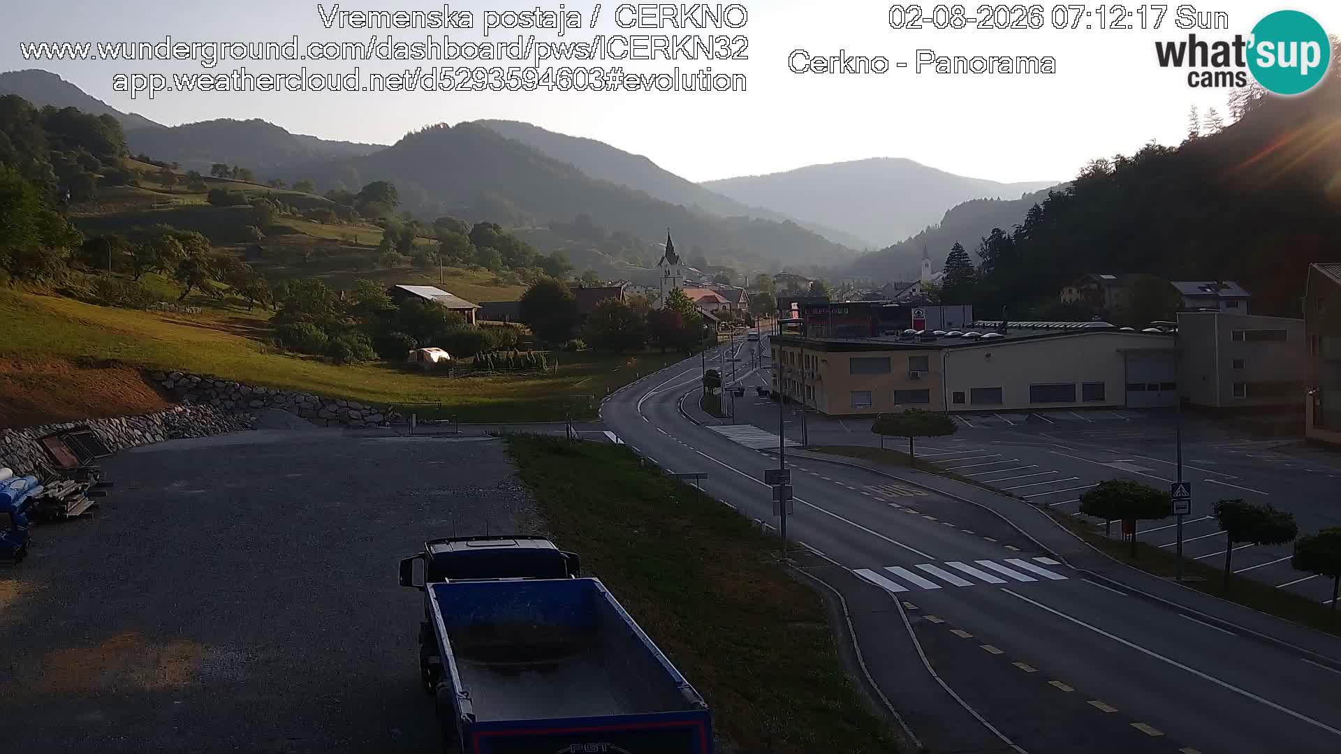 Cerkno Stadteingang Live-Webcam