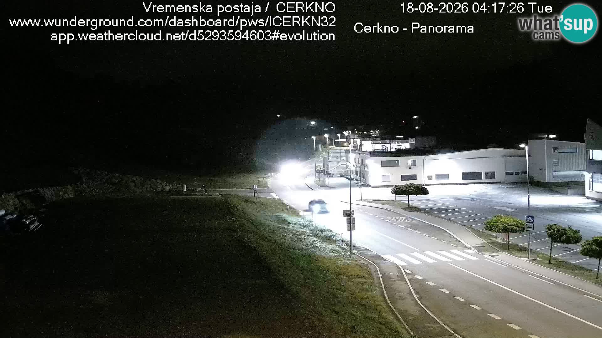 Cerkno Stadteingang Live-Webcam