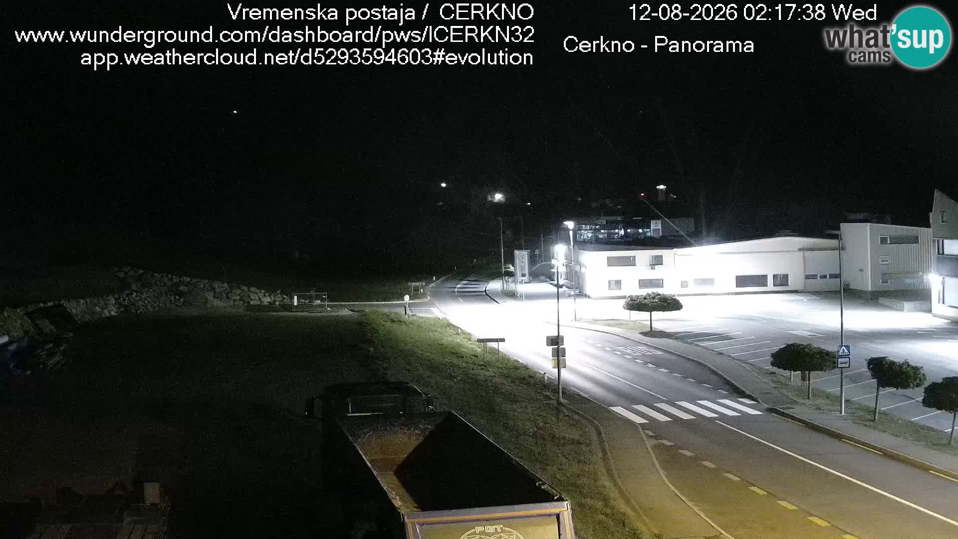 Cerkno ulaz u grad – Kamera uživo