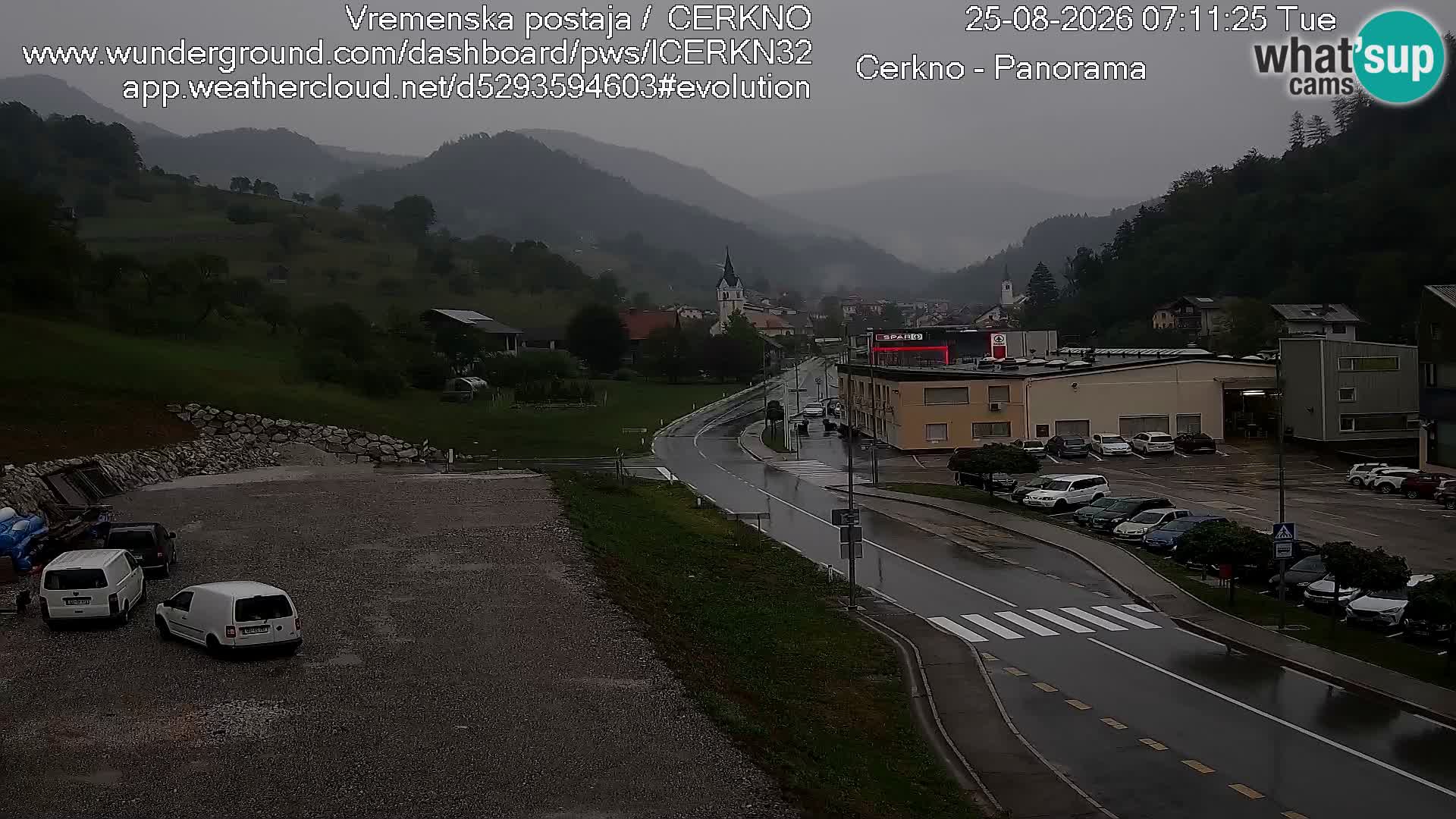 Webcam Ingresso Città di Cerkno