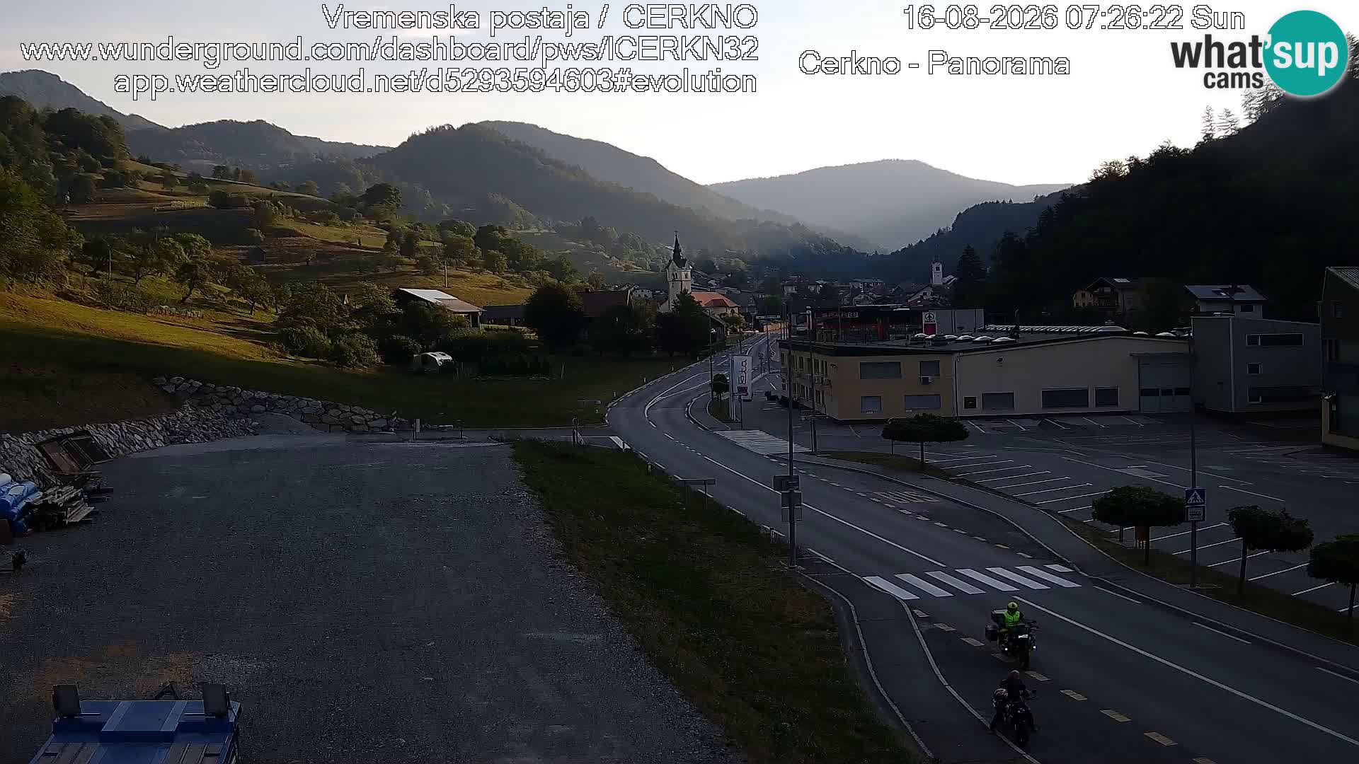 Webcam Ingresso Città di Cerkno