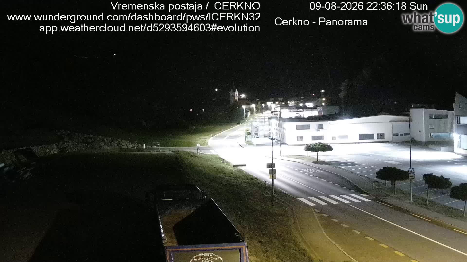 Cerkno Stadteingang Live-Webcam