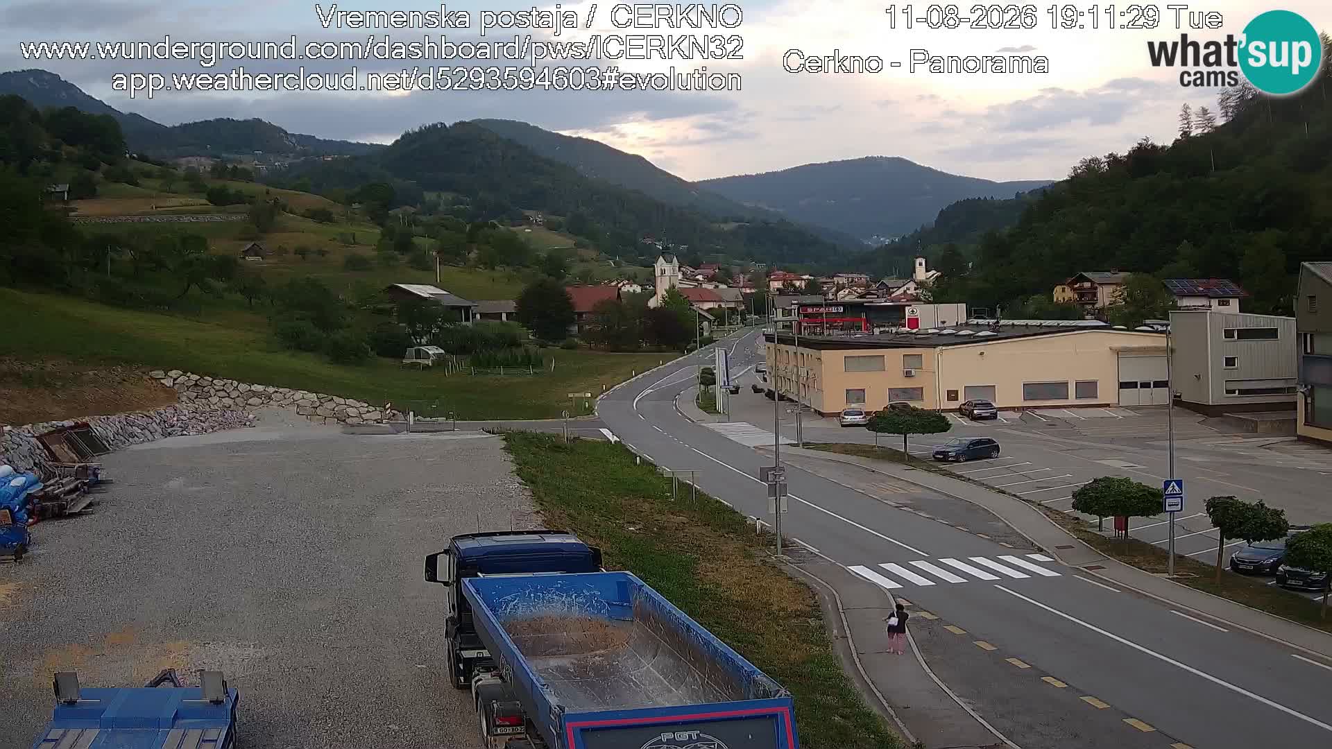 Webcam Ingresso Città di Cerkno