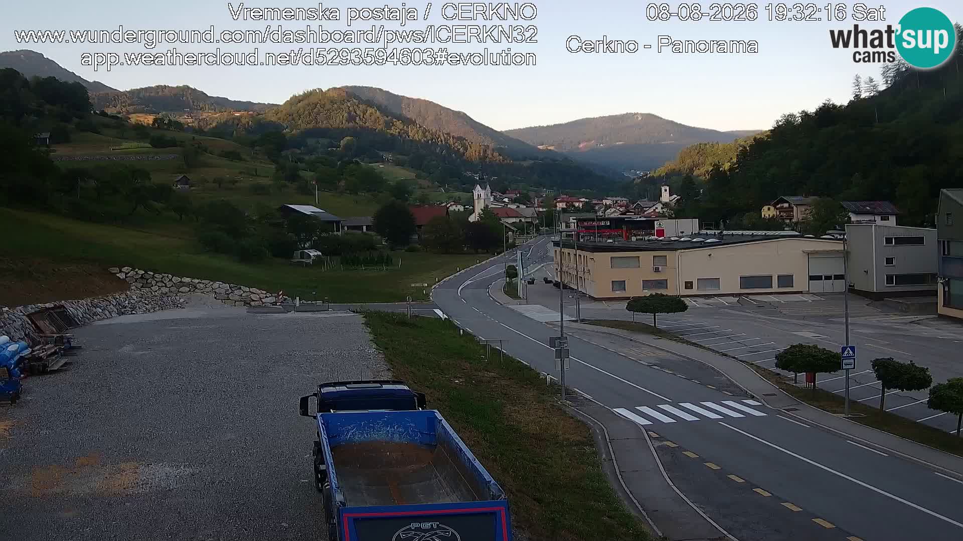 Webcam Ingresso Città di Cerkno