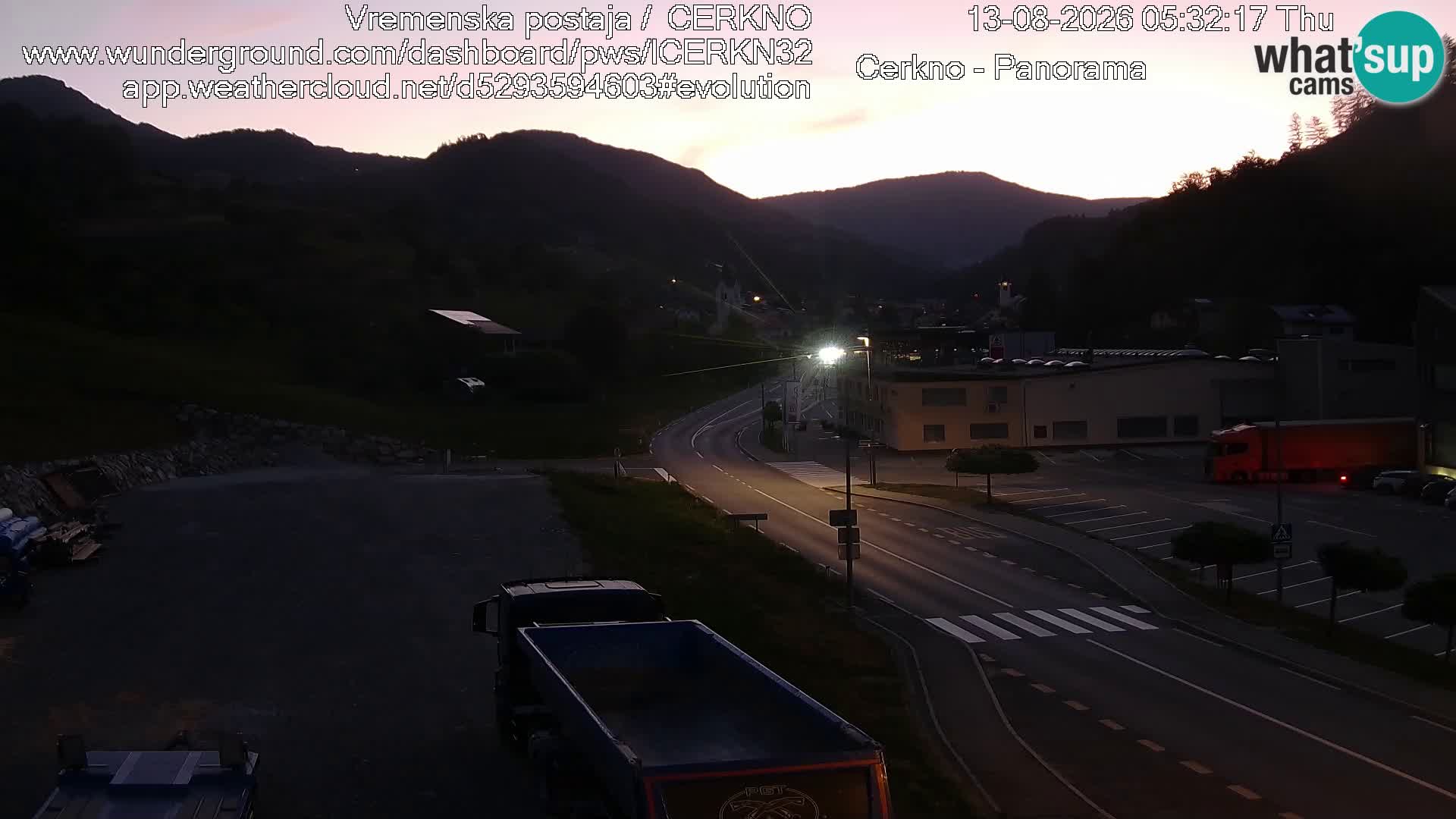 Webcam Ingresso Città di Cerkno