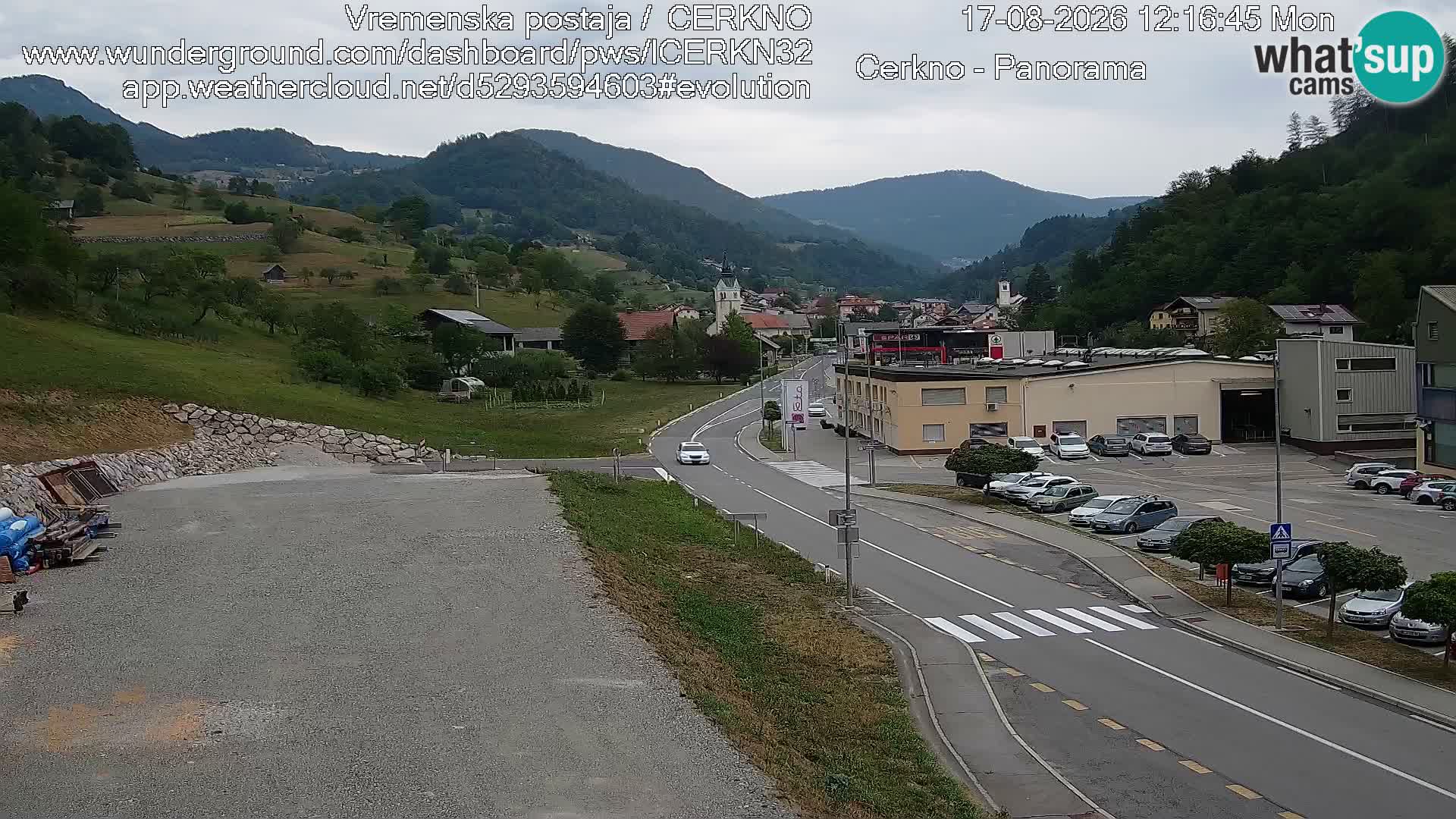 Cerkno vhod v mesto