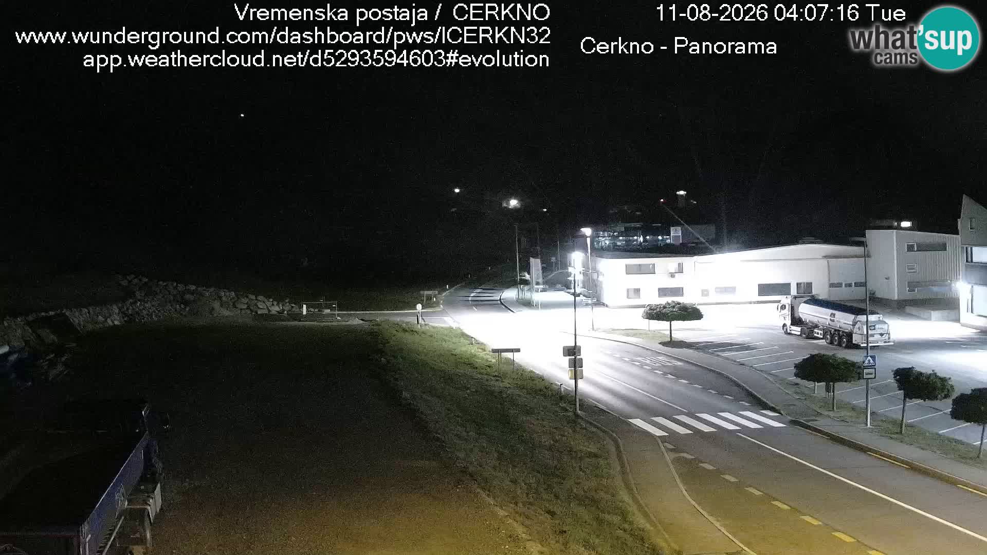 Cerkno ulaz u grad – Kamera uživo