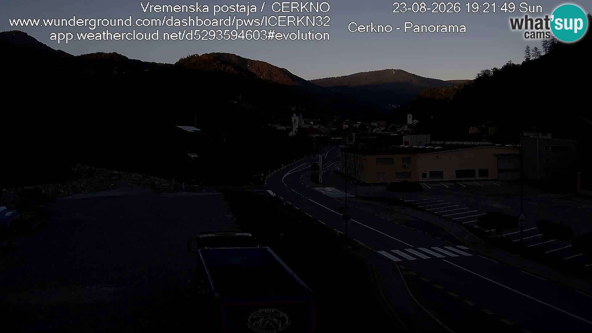 Cerkno Stadteingang Live-Webcam