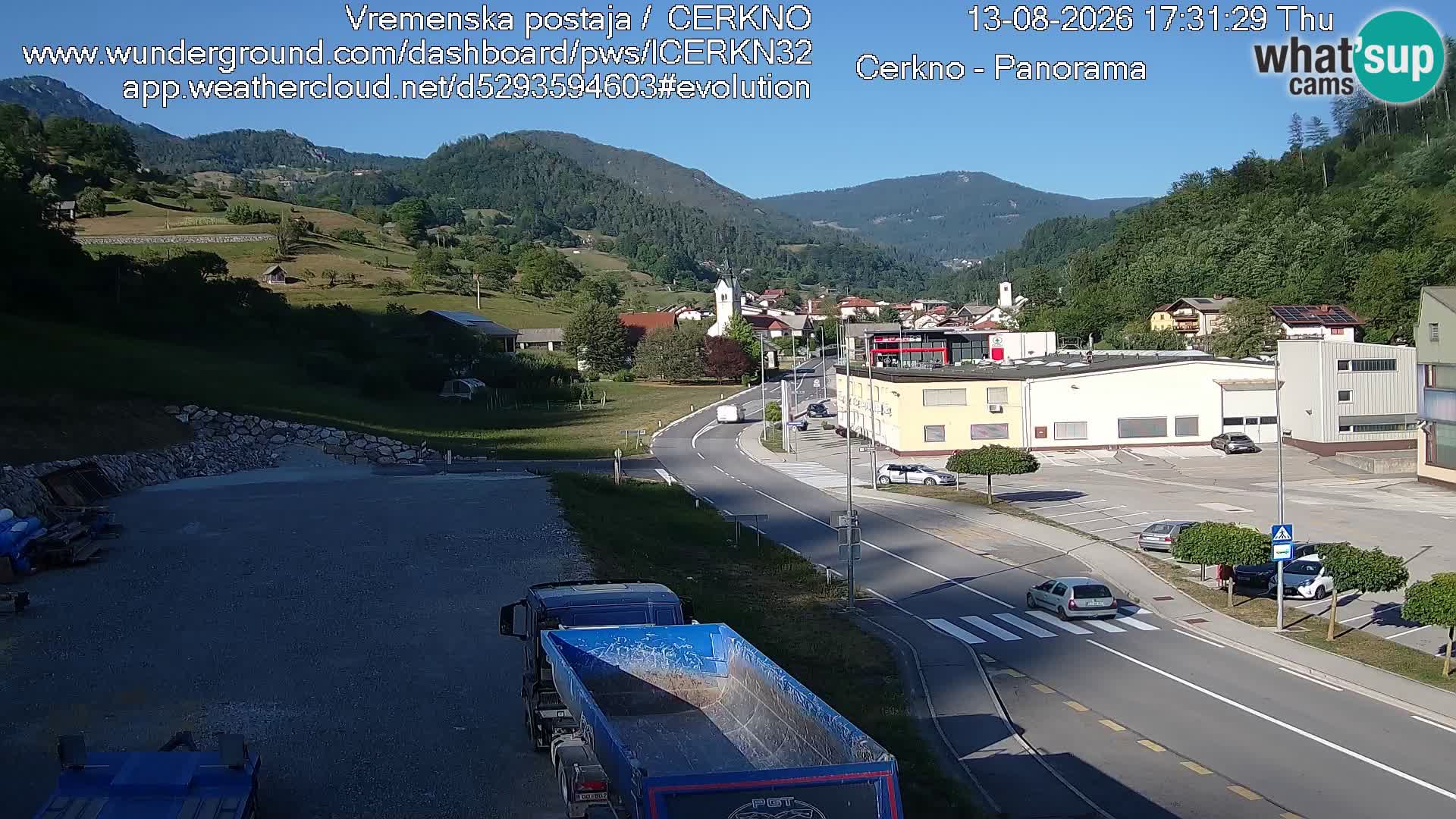 Cerkno vhod v mesto