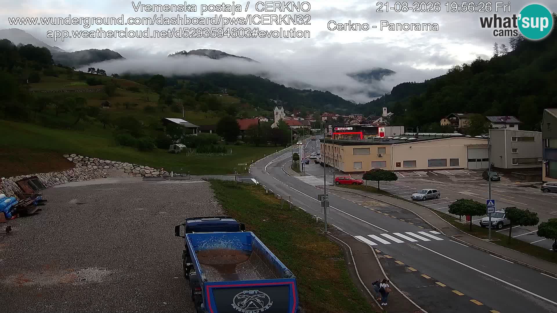 Webcam Ingresso Città di Cerkno