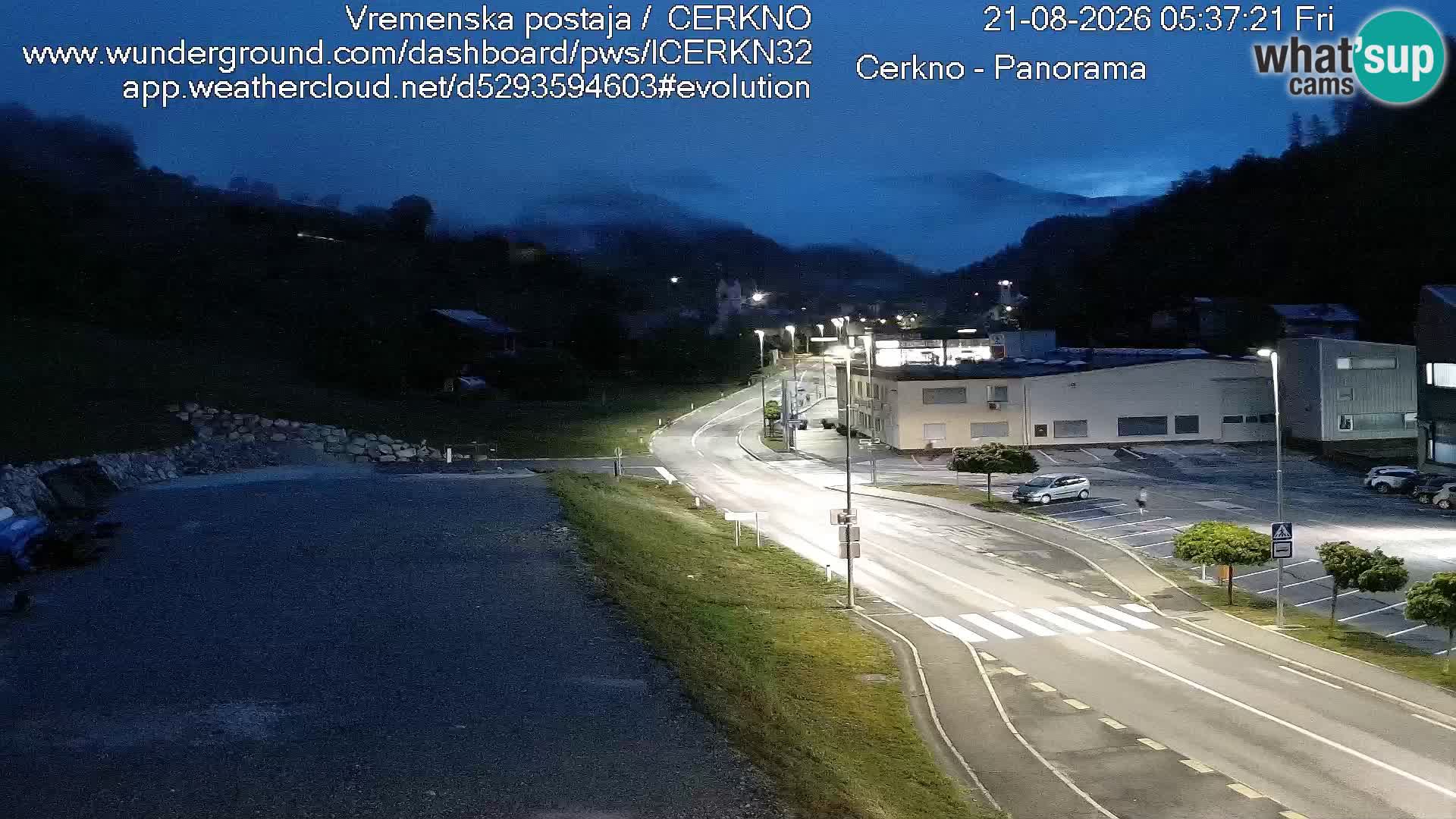 Cerkno Stadteingang Live-Webcam