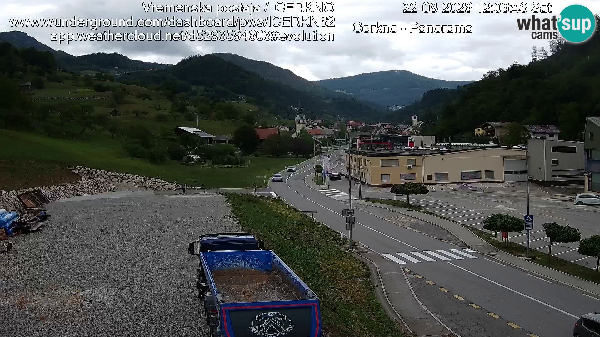 Webcam Ingresso Città di Cerkno