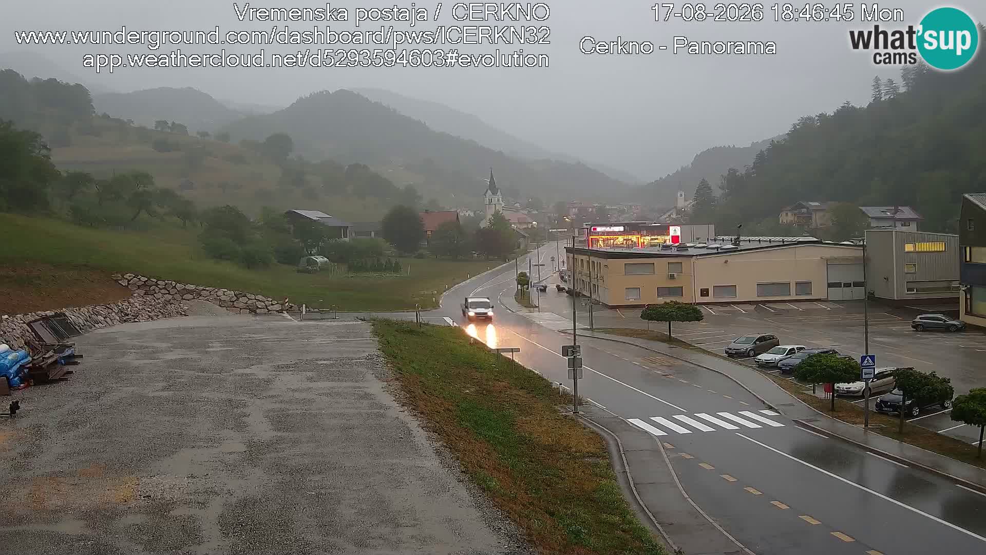 Cerkno vhod v mesto