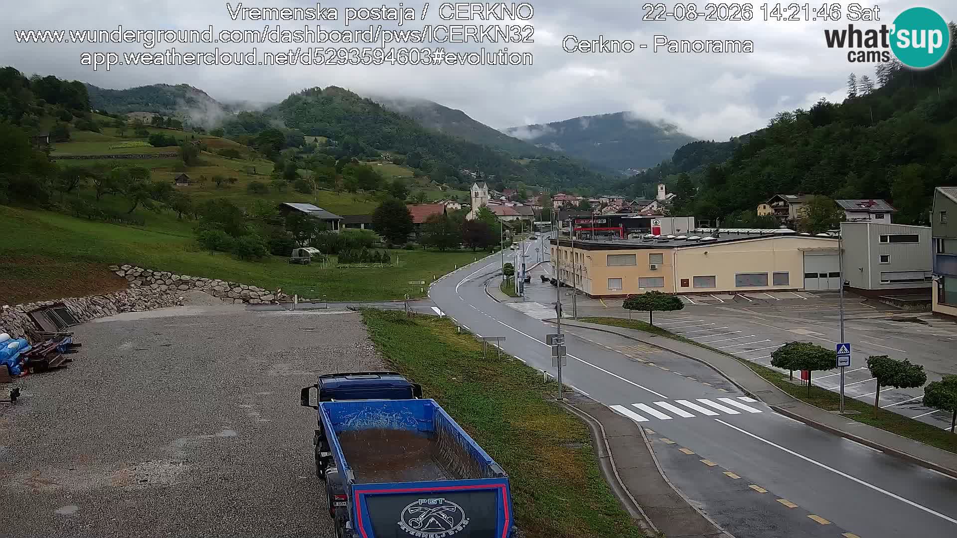 Webcam Ingresso Città di Cerkno