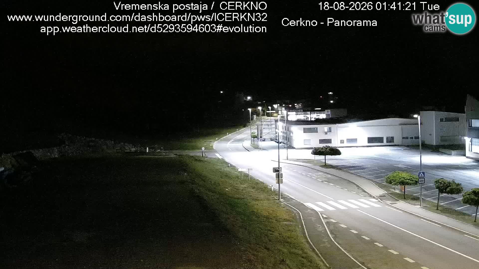 Webcam Ingresso Città di Cerkno