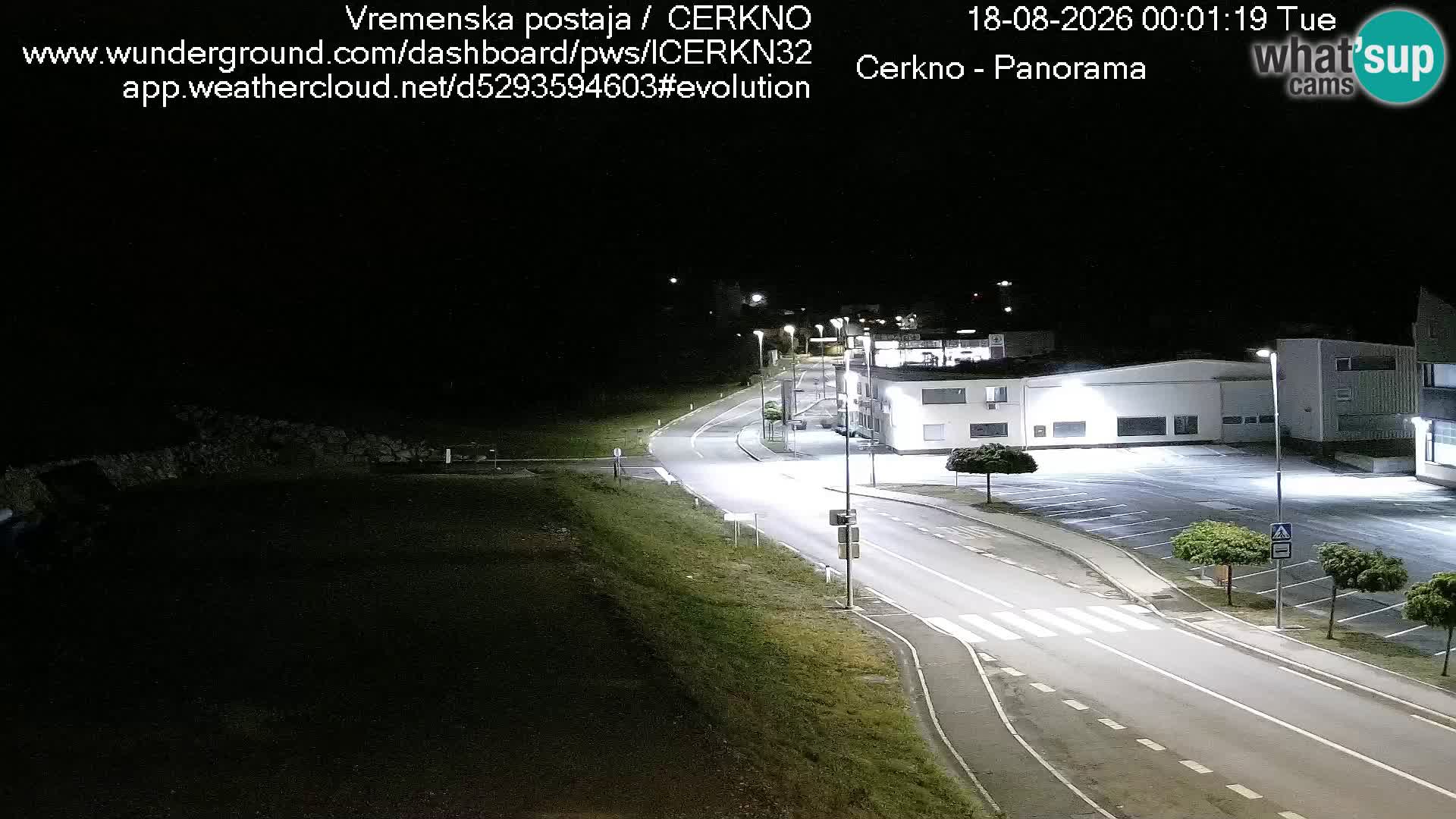 Webcam Ingresso Città di Cerkno
