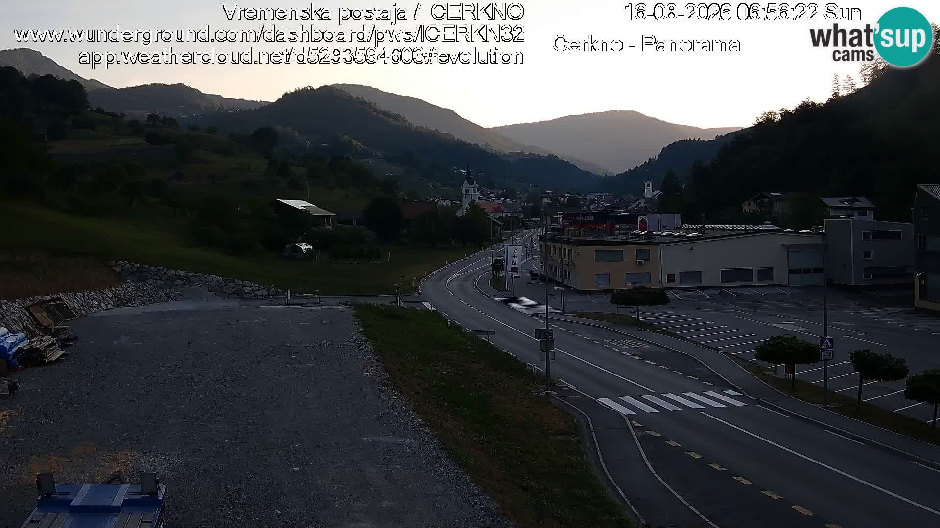 Webcam Ingresso Città di Cerkno