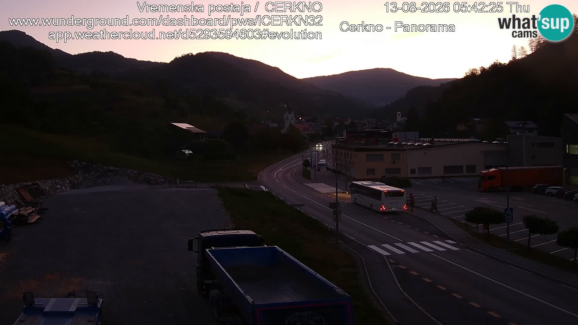 Webcam Ingresso Città di Cerkno