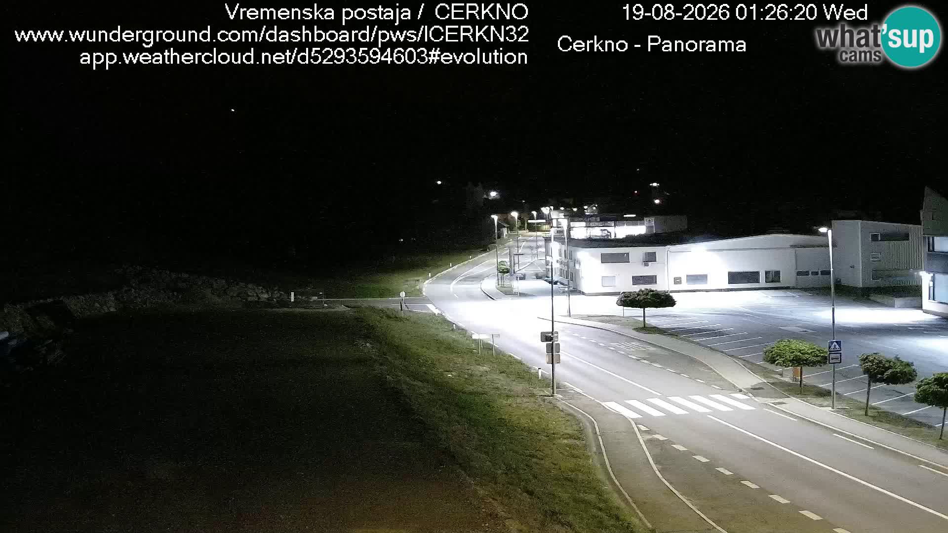 Webcam Ingresso Città di Cerkno