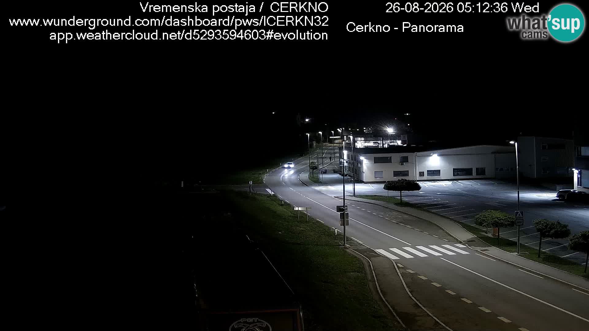 Webcam Ingresso Città di Cerkno