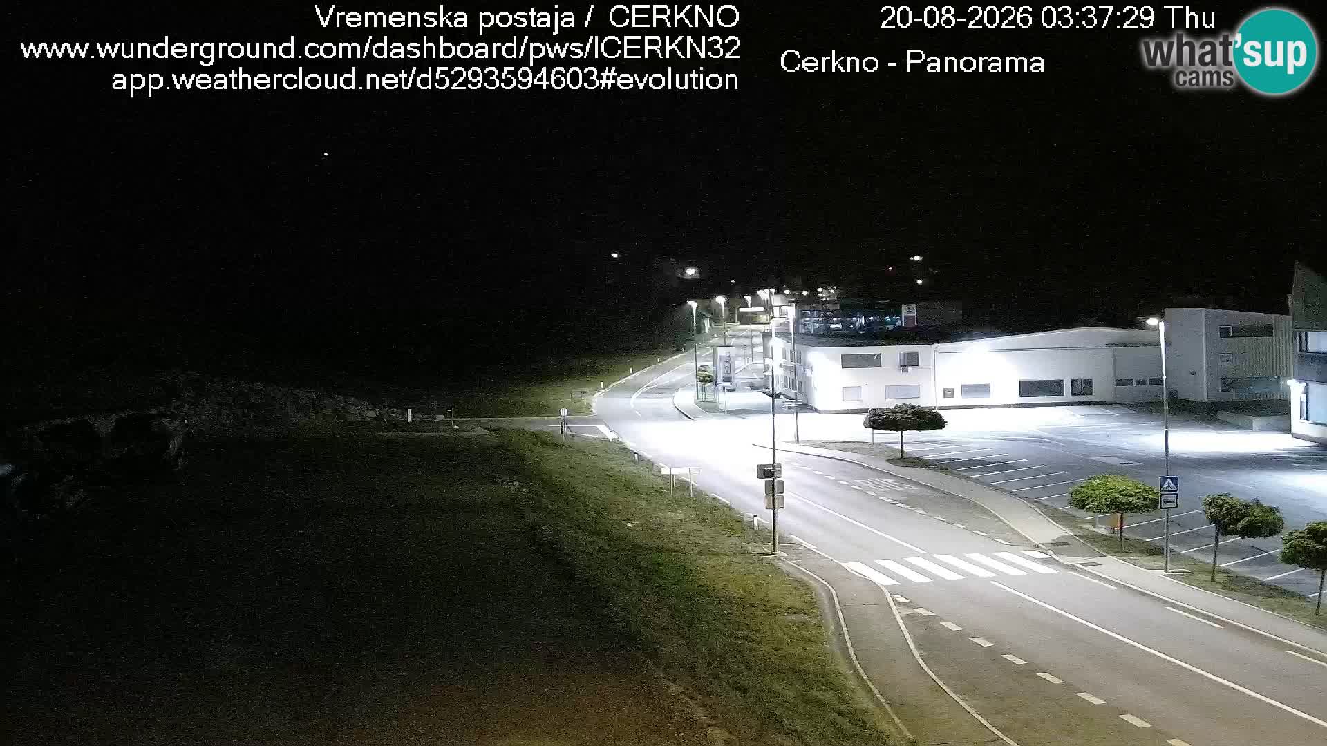 Cerkno Stadteingang Live-Webcam
