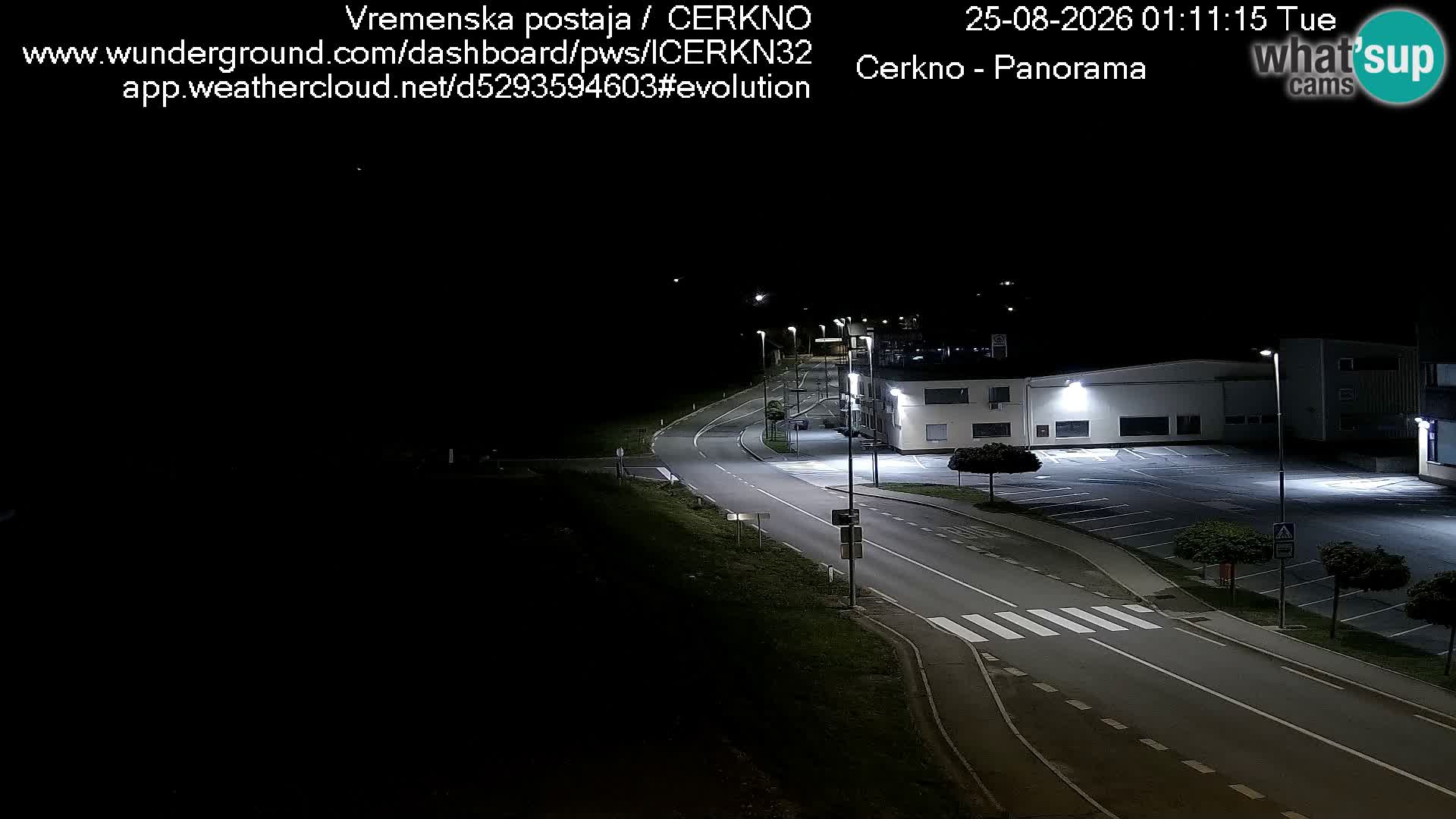 Cerkno ulaz u grad – Kamera uživo