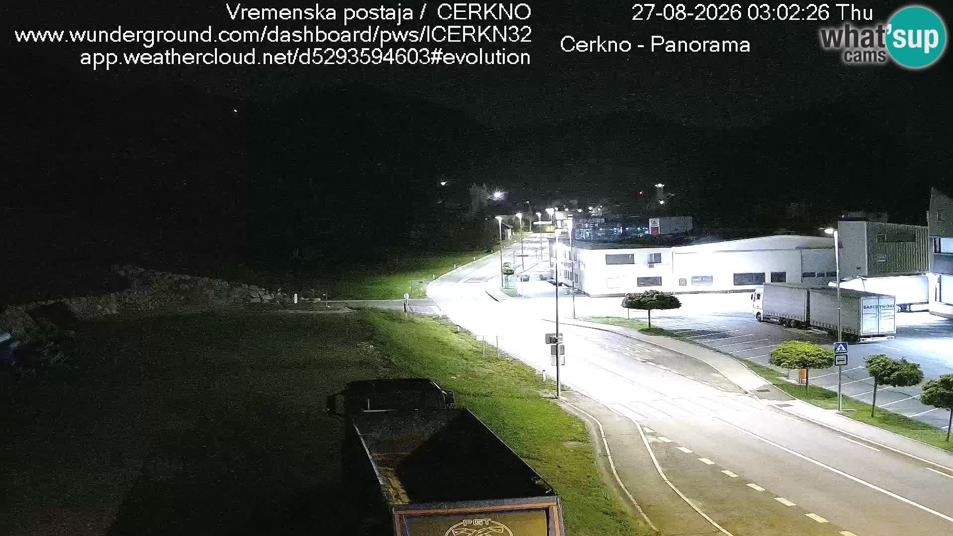 Cerkno Stadteingang Live-Webcam