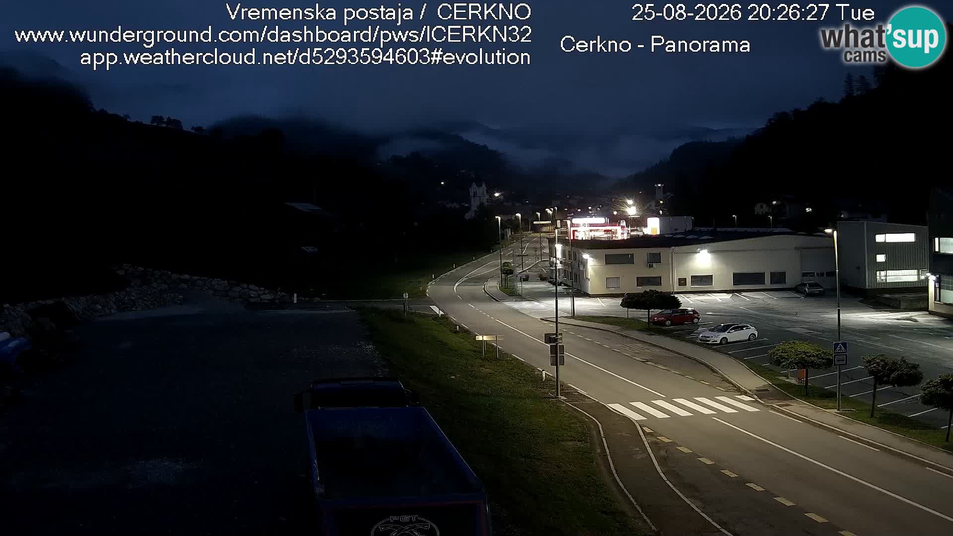 Cerkno Stadteingang Live-Webcam
