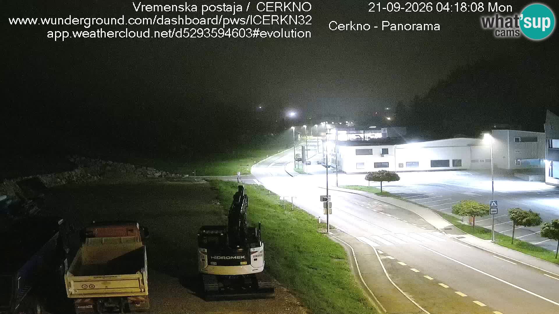 Cerkno ulaz u grad – Kamera uživo