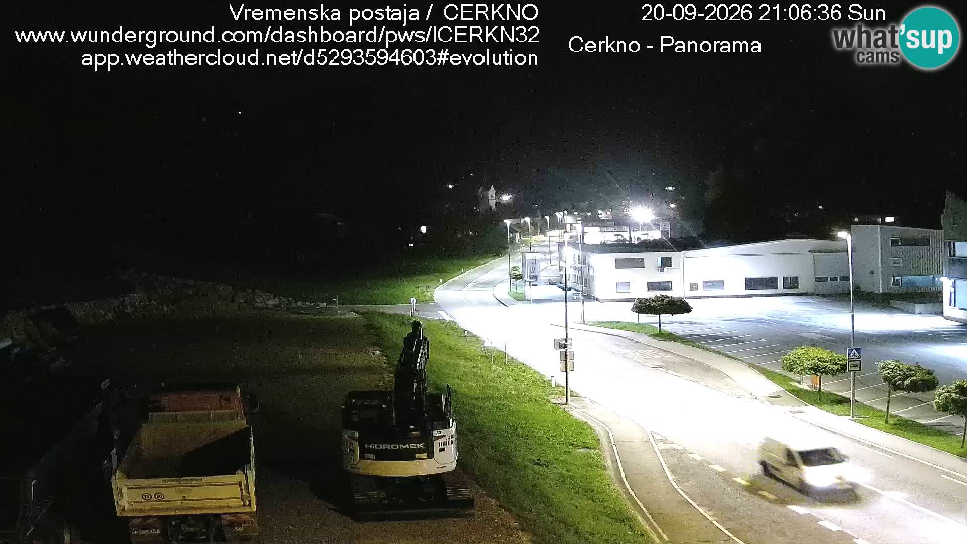 Cerkno ulaz u grad – Kamera uživo