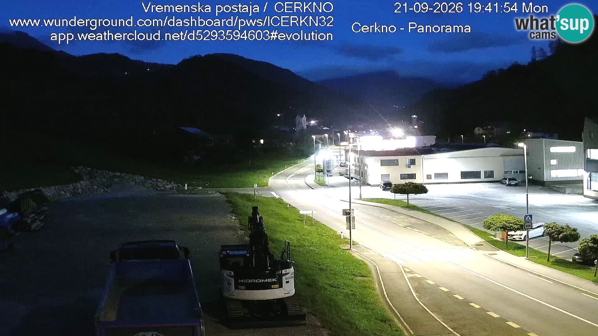 Webcam Ingresso Città di Cerkno