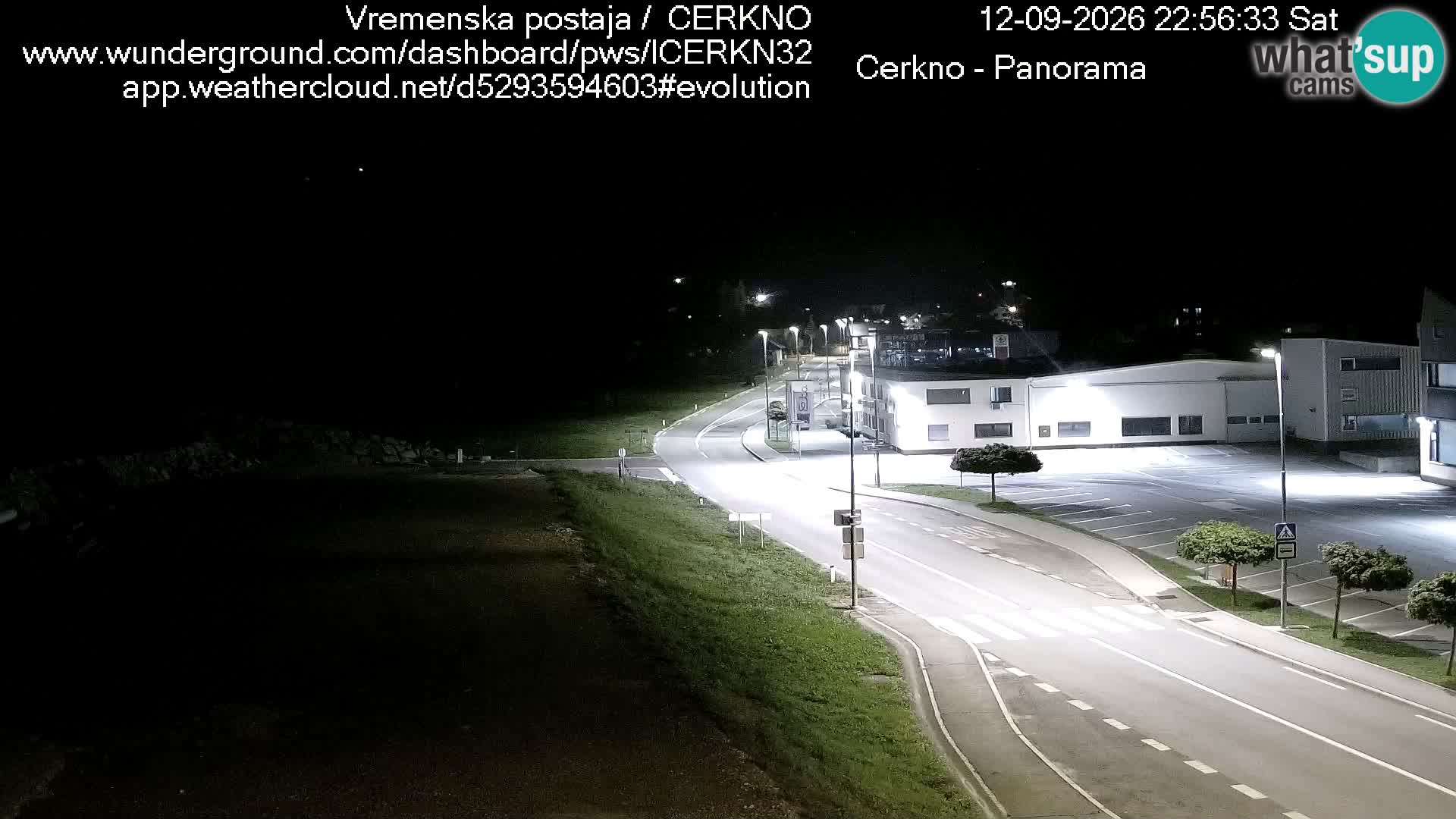 Cerkno Stadteingang Live-Webcam
