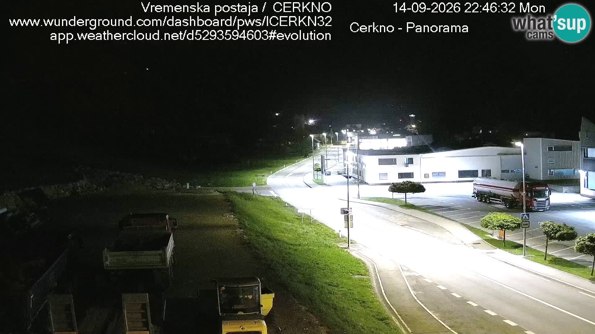 Cerkno ulaz u grad – Kamera uživo