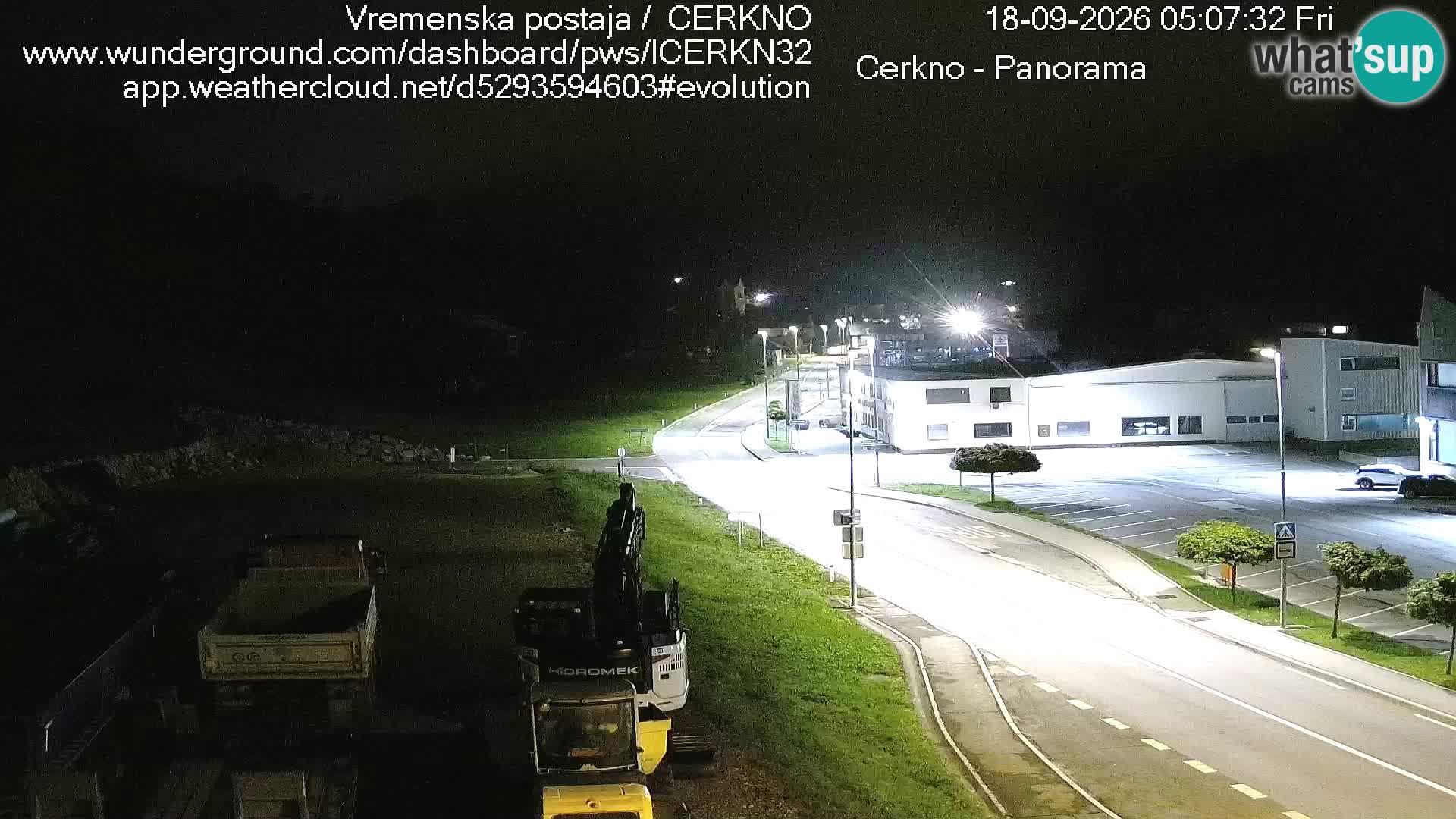 Webcam Ingresso Città di Cerkno