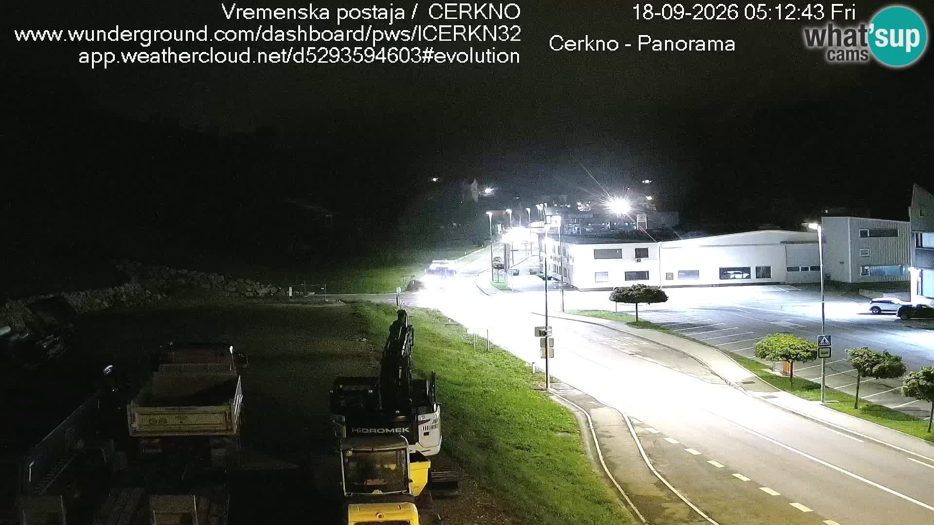 Webcam Ingresso Città di Cerkno