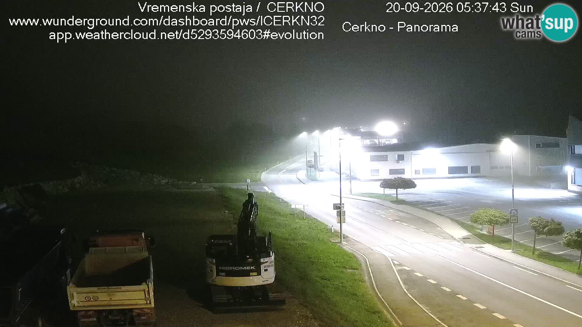 Cerkno ulaz u grad – Kamera uživo