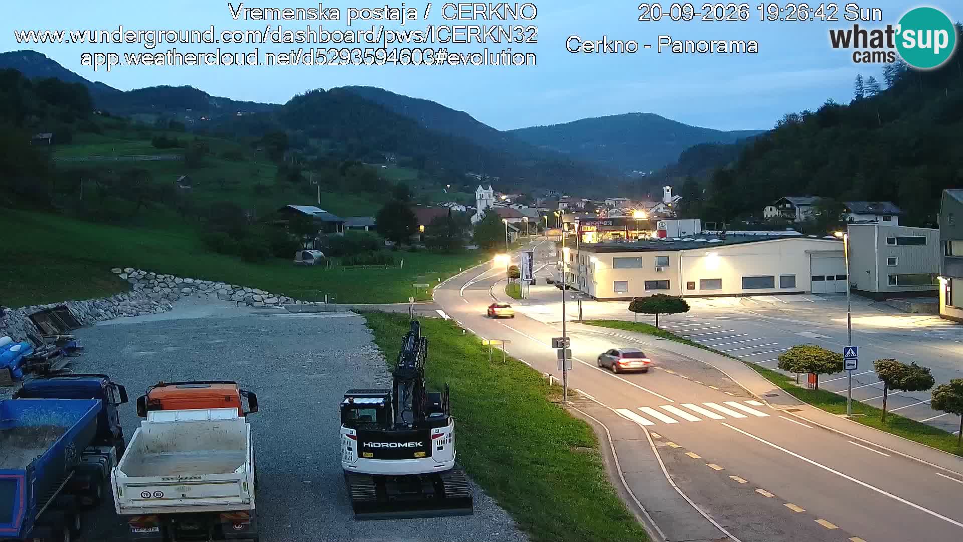 Webcam Ingresso Città di Cerkno